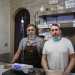 ...dietro il quale lavorano i due fratelli Bolumetto: il 51enne Francesco Giuseppe (detto Peppino) e il 49enne Massimo